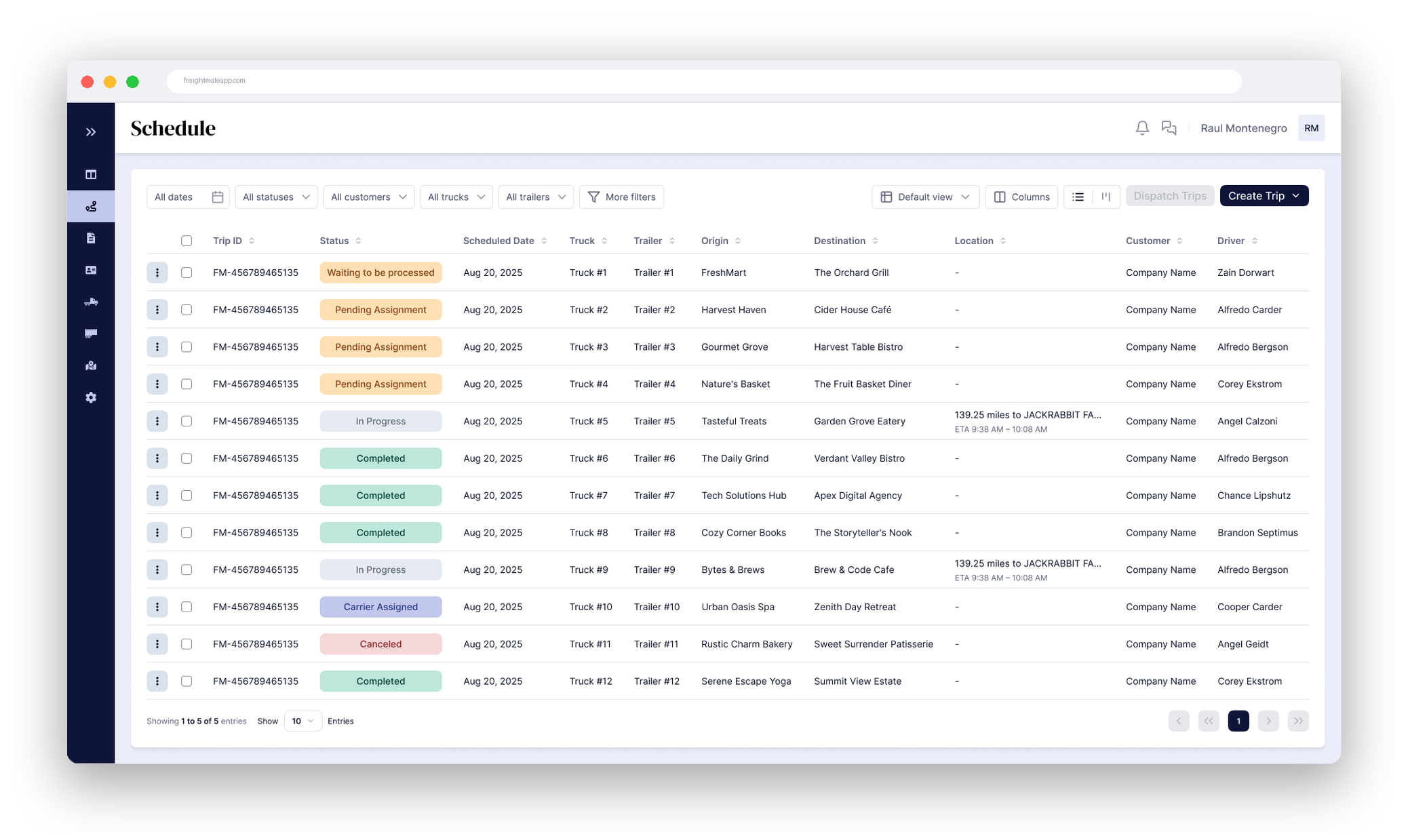 freightmate-scheduling-dispatch
