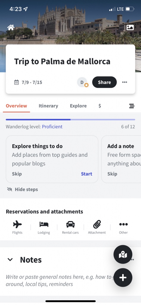 demonstrating the UX of a mobile app