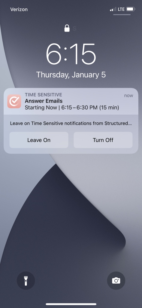 ux design structured app