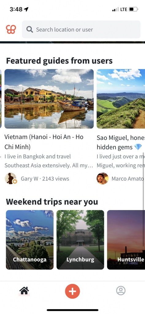 demonstrating the UX of a mobile app