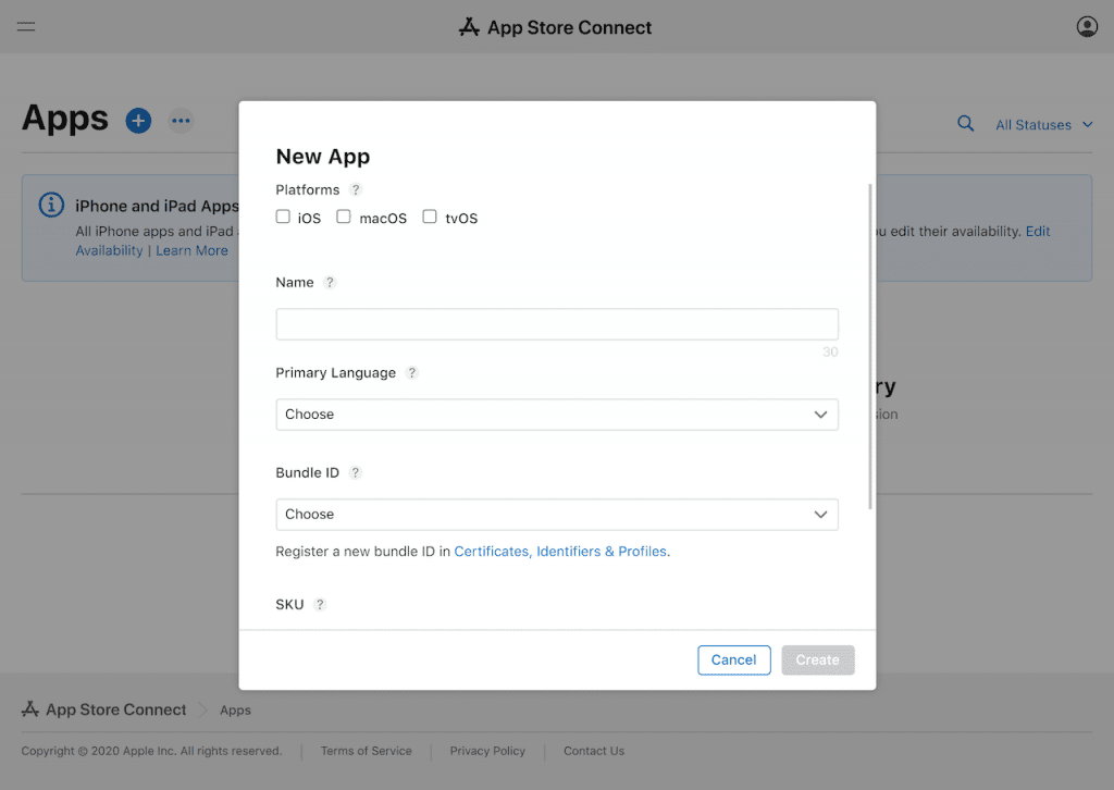 Create your app store listing
