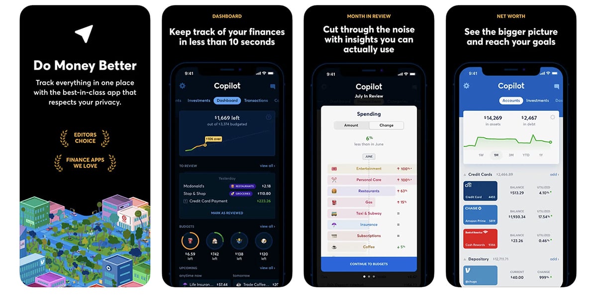 The Copilot App is Designed to Help Users Keep Track of Their Money